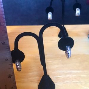 Authentic John Hardly Hoop Earrings